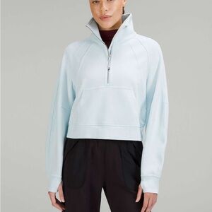 Lululemon Scuba Oversized Funnel Neck Half Zip